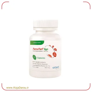 کپسول فروفورت گاین عبیدی Ferro Fort Gyn بسته 30 عددی