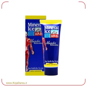 ژل خنک کننده بدن مینرال آیس بی ام اس BMS Mineral Ice حجم 80 میلی لیتر