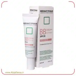 بی بی کرم پوست مختلط تا چرب درماتیپیک با SPF20 رز بژ Dermatypique حجم 30 میلی لیتر