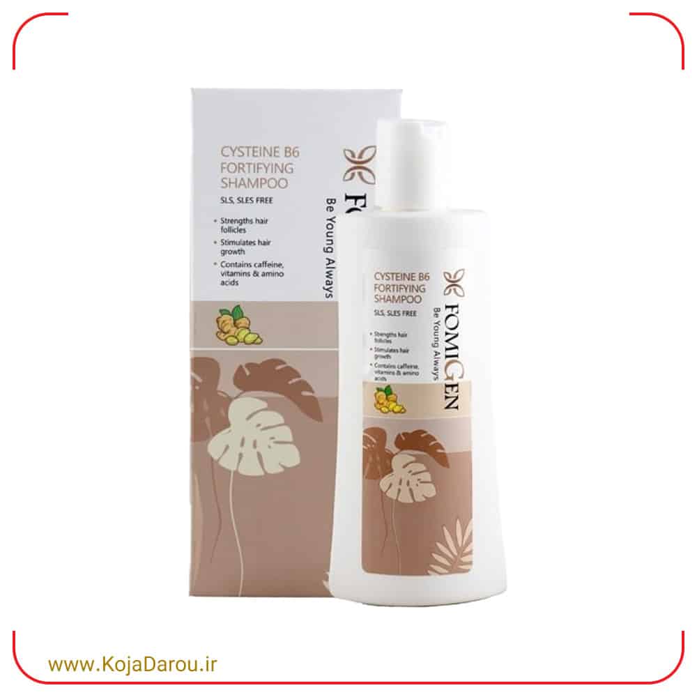 FomiGen-Strengthening-Shampoo-with-Cysteine-and-B6-200-ml شامپو تقویت کننده فومیژن حاوی سیستئین و ب 6 FomiGen حجم 200 میلی لیتر