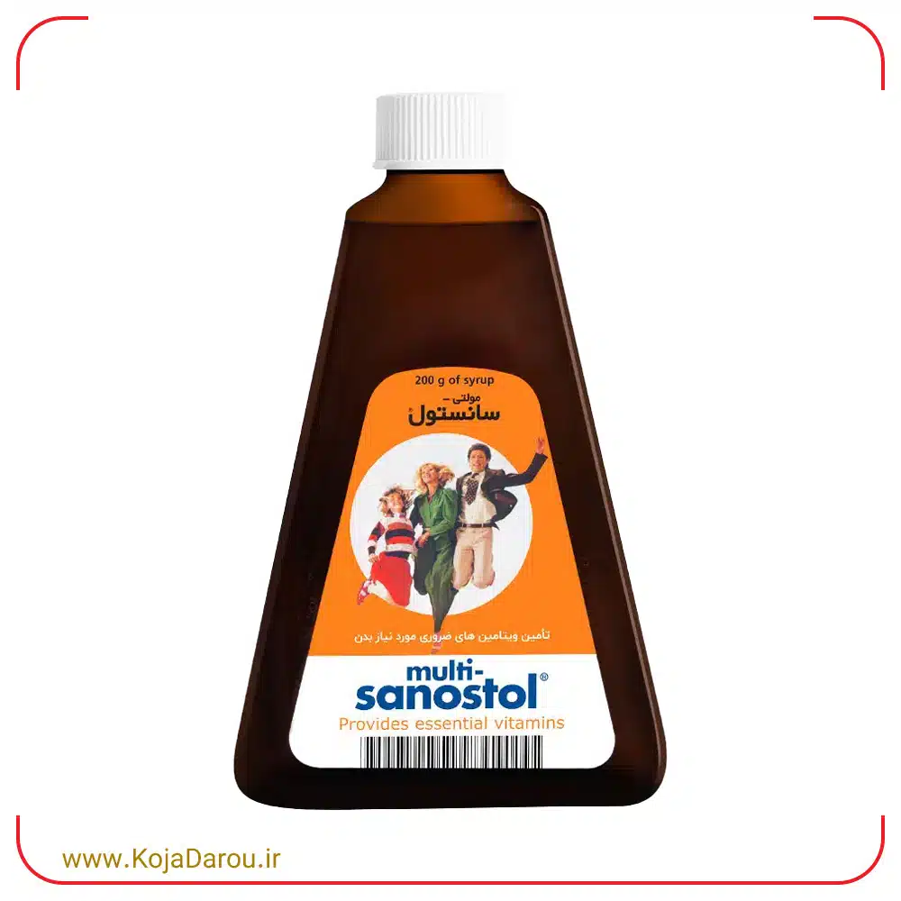 شربت مولتی سانستول Multi Sanostol حجم 200 میلی لیتر