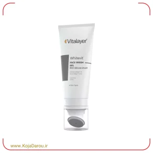 ژل شستشوی صورت وایت ویت ویتالیر مناسب انواع پوست Vitalayer Whitevit حجم 200 میلی لیتر